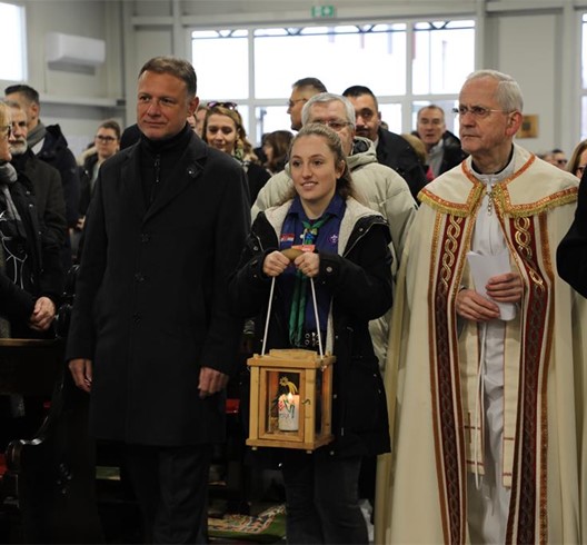 Dolazak Betlehemskog svjetla mira u Zagreb